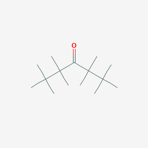 molecular formula C15H30O B091638 2,2,3,3,5,5,6,6-Octamethyl-4-heptanone CAS No. 16424-66-1