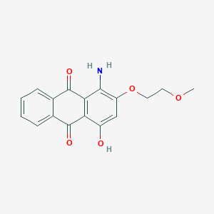 molecular formula C17H15NO5 B091644 Disperse Red 59 CAS No. 17869-10-2