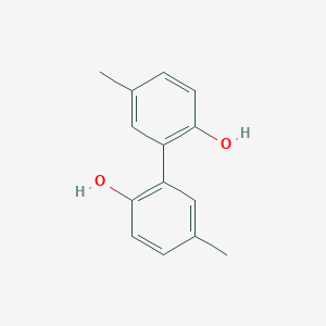 molecular formula C14H14O2 B091684 2-(2-Hydroxy-5-methylphenyl)-4-methylphenol CAS No. 15519-73-0