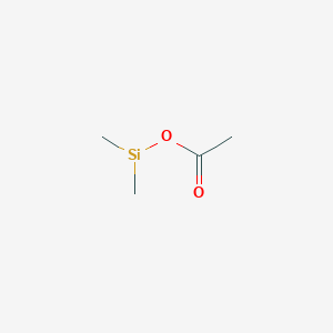 molecular formula C4H9O2Si B091689 Dimethylacetoxysilane CAS No. 18243-23-7