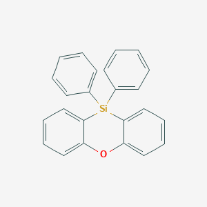 molecular formula C24H18OSi B091690 10,10-Diphenyl-10H-phenoxasilin CAS No. 18733-65-8