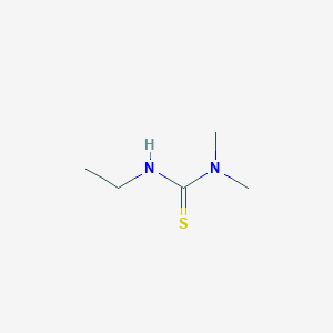 molecular formula C5H12N2S B091697 3-Ethyl-1,1-dimethylthiourea CAS No. 15361-86-1