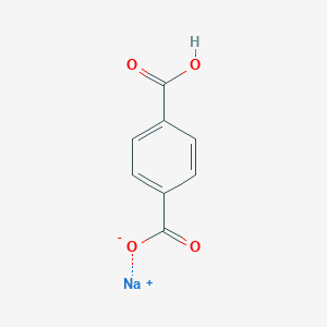 molecular formula C8H5NaO4 B091703 Monosodium terephthalate CAS No. 15596-76-6