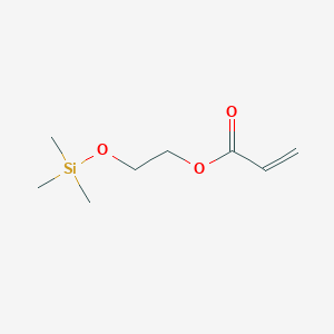 molecular formula C8H16O3Si B091705 2-(Acryloxyethoxy)trimethylsilane CAS No. 18269-99-3