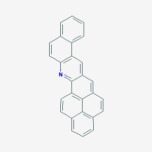 molecular formula C27H15N B091711 Benzo[a]phenaleno[1,9-hi]acridine CAS No. 190-07-8