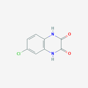 molecular formula C8H5ClN2O2 B091720 6-Chloroquinoxaline-2,3-diol CAS No. 169-14-2