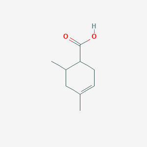 molecular formula C9H14O2 B091723 4,6-Dimethylcyclohex-3-ene-1-carboxylic acid CAS No. 16695-88-8