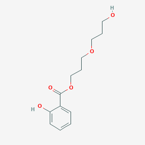 molecular formula C13H18O5 B091725 3-(3-Hydroxypropoxy)propyl salicylate CAS No. 17140-45-3