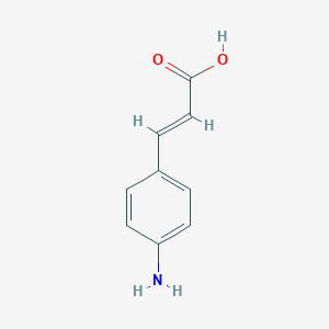 molecular formula C9H9NO2 B091749 4-氨基肉桂酸 CAS No. 17570-30-8