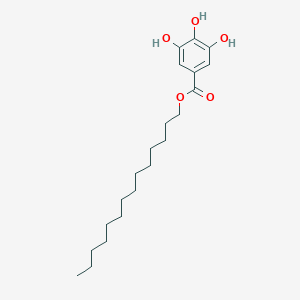molecular formula C21H34O5 B091761 Tetradecyl 3,4,5-trihydroxybenzoate CAS No. 18244-73-0