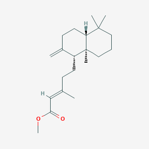 molecular formula C21H34O2 B091763 Methyl copalate CAS No. 17110-88-2