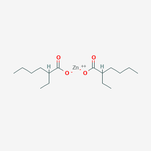 molecular formula C16H30O4Zn B091767 Zinc 2-ethylhexanoate CAS No. 136-53-8