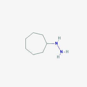 molecular formula C7H16N2 B091774 Cycloheptylhydrazine CAS No. 17630-34-1