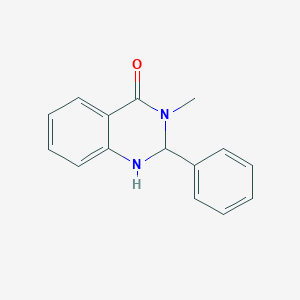 molecular formula C15H14N2O B091779 3-Methyl-2-phenyl-1,2-dihydroquinazolin-4-one CAS No. 16285-32-8