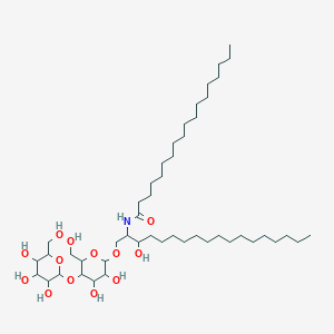 molecular formula C48H93NO13 B091782 N-Stearoyl-DL-dihydrolactocerebroside CAS No. 15373-20-3