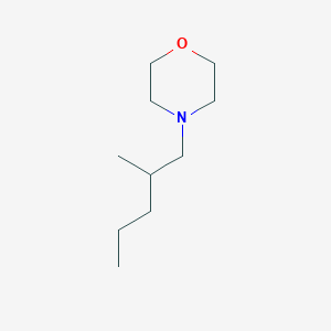 molecular formula C10H21NO B091804 4-(2-Methylpentyl)morpholine CAS No. 16627-39-7