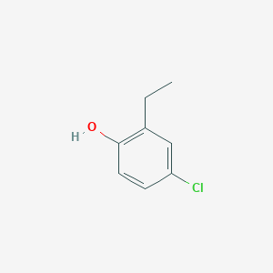 molecular formula C8H9ClO B091805 4-Chloro-2-ethylphenol CAS No. 18980-00-2