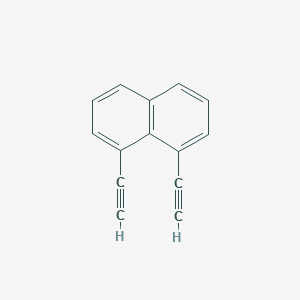 molecular formula C14H8 B091809 1,8-Diethynylnaphthalene CAS No. 18067-44-2