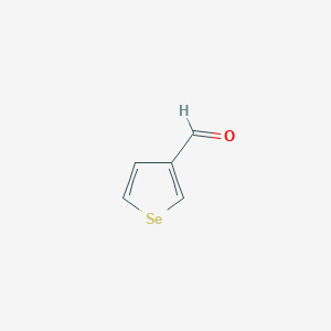 molecular formula C5H4OSe B091814 3-Selenophenecarboxaldehyde CAS No. 18168-59-7