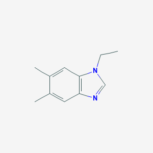 molecular formula C11H14N2 B091830 1-Ethyl-5,6-dimethylbenzimidazole CAS No. 15776-98-4