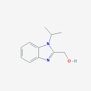 molecular formula C11H14N2O B091840 (1-Isopropyl-1H-benzimidazol-2-yl)methanol CAS No. 305347-19-7
