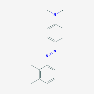 molecular formula C16H19N3 B091850 N,N-Dimethyl-p-(2,3-xylylazo)aniline CAS No. 18997-62-1