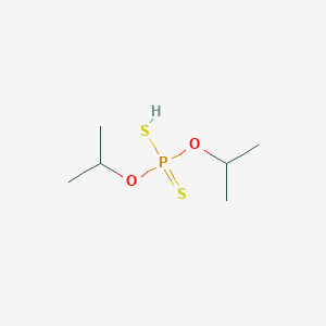 molecular formula C6H15O2PS2 B091852 O,O-Diisopropyl dithiophosphate CAS No. 107-56-2