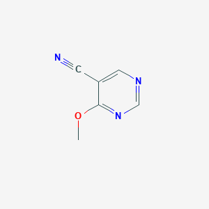 molecular formula C6H5N3O B091859 4-Methoxypyrimidine-5-carbonitrile CAS No. 16357-77-0