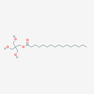 molecular formula C21H42O5 B091874 3-Hydroxy-2,2-bis(hydroxymethyl)propyl palmitate CAS No. 17630-08-9