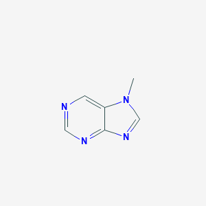 molecular formula C6H6N4 B091880 7H-Purine, 7-methyl- CAS No. 18346-04-8