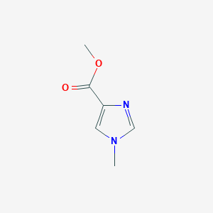 molecular formula C6H8N2O2 B091893 Methyl 1-methyl-1H-imidazole-4-carboxylate CAS No. 17289-19-9