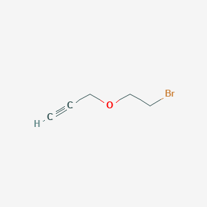 molecular formula C5H7BrO B091894 3-(2-bromoethoxy)prop-1-yne CAS No. 18668-74-1