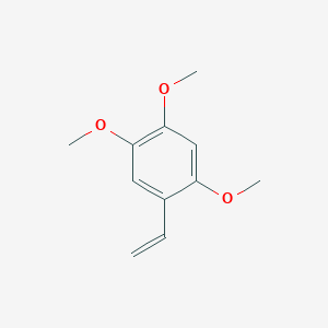 molecular formula C11H14O3 B091895 2,4,5-三甲氧基苯乙烯 CAS No. 17598-03-7