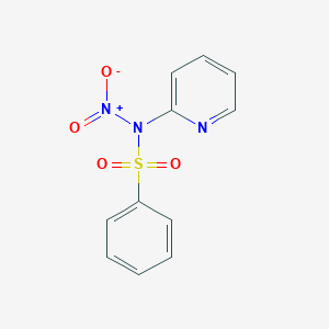 molecular formula C11H9N3O4S B091896 4-Nitro-N-2-pyridinylbenzenesulfonamide CAS No. 1028-11-1