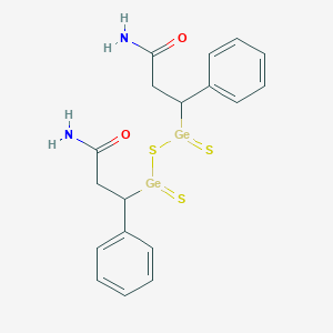 1-Phenyl-2-carbamoylethyl-germanium sesquisulfide