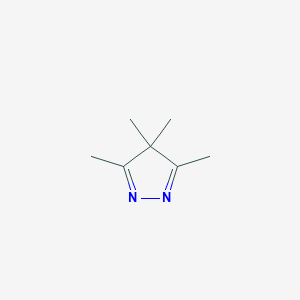 molecular formula C7H12N2 B091904 Pyrazole, 3,4,4,5-tetramethyl- CAS No. 19078-32-1