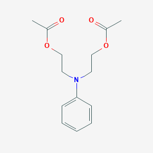 molecular formula C14H19NO4 B091918 N-Phenyldiethanolamine diacetate CAS No. 19249-34-4
