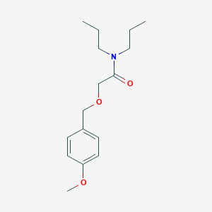 2-[(4-methoxyphenyl)methoxy]-N,N-dipropylacetamide