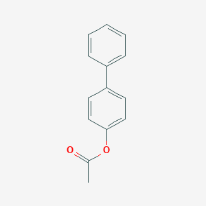 molecular formula C14H12O2 B091923 4-Acetoxybiphenyl CAS No. 148-86-7