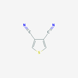 molecular formula C6H2N2S B091925 3,4-Dicyanothiophene CAS No. 18853-32-2