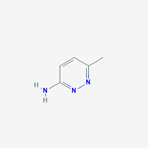 molecular formula C5H7N3 B091928 6-Methylpyridazin-3-amine CAS No. 18591-82-7