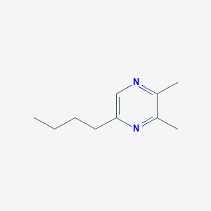 molecular formula C10H16N2 B091933 5-Butyl-2,3-dimethylpyrazine CAS No. 15834-78-3