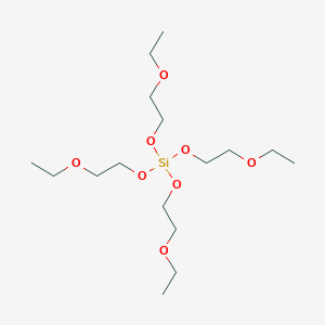 molecular formula C16H36O8Si B091935 Tetrakis(2-ethoxyethyl) orthosilicate CAS No. 18407-94-8