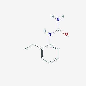 molecular formula C9H12N2O B091937 (2-Ethylphenyl)urea CAS No. 114-32-9