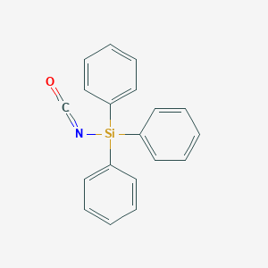 molecular formula C19H15NOSi B091947 Isocyanato(triphenyl)silane CAS No. 18678-65-4