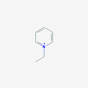 molecular formula C7H10N+ B091958 1-Ethylpyridin-1-ium CAS No. 15302-96-2