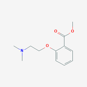 molecular formula C12H17NO3 B091961 2-[2-(二甲氨基)乙氧基]苯甲酸甲酯 CAS No. 18167-29-8