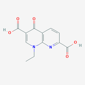 molecular formula C12H10N2O5 B091978 7-Carboxynalidixic acid CAS No. 1088-16-0