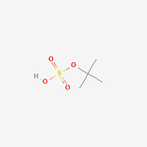 molecular formula C4H10O4S B091984 Sulfuric acid hydrogen tert-butyl ester CAS No. 17011-26-6
