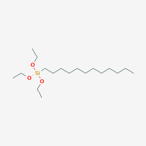 molecular formula C18H40O3Si B091988 Dodecyltriethoxysilane CAS No. 18536-91-9